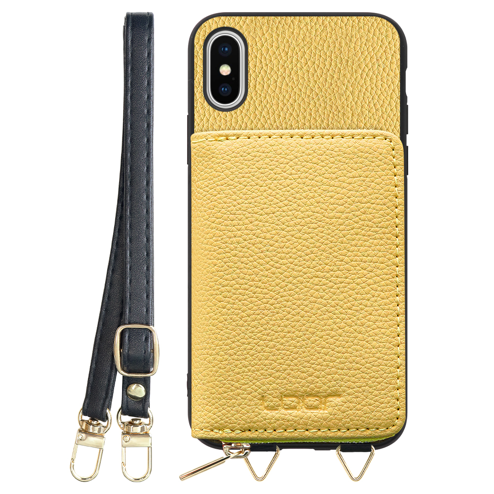 LooCo Official Shop / [ LOOF LUXURY-SHELL POUCH ] iPhone X / XS